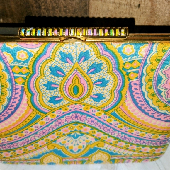 Vintage Himelhoch's Detroit Colorful Shoulder Mini Bag 70s - Picture 2 of 8